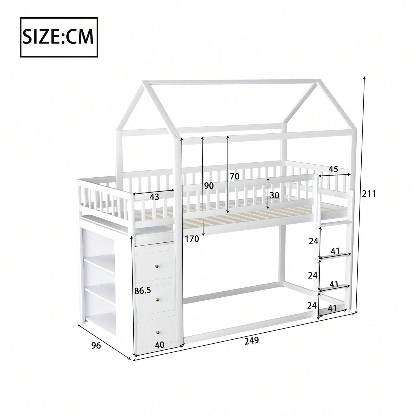 Camas, cabeceros y pies de cama para niños