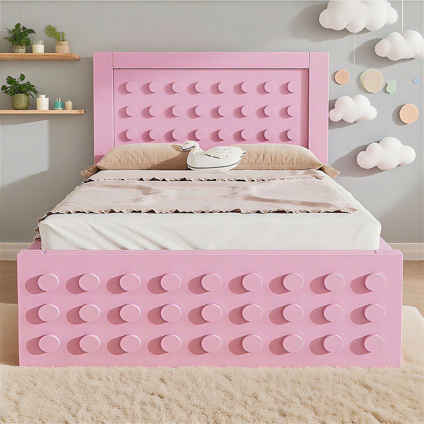 Cadres de lit pour enfants, têtes de lit et pieds de lit