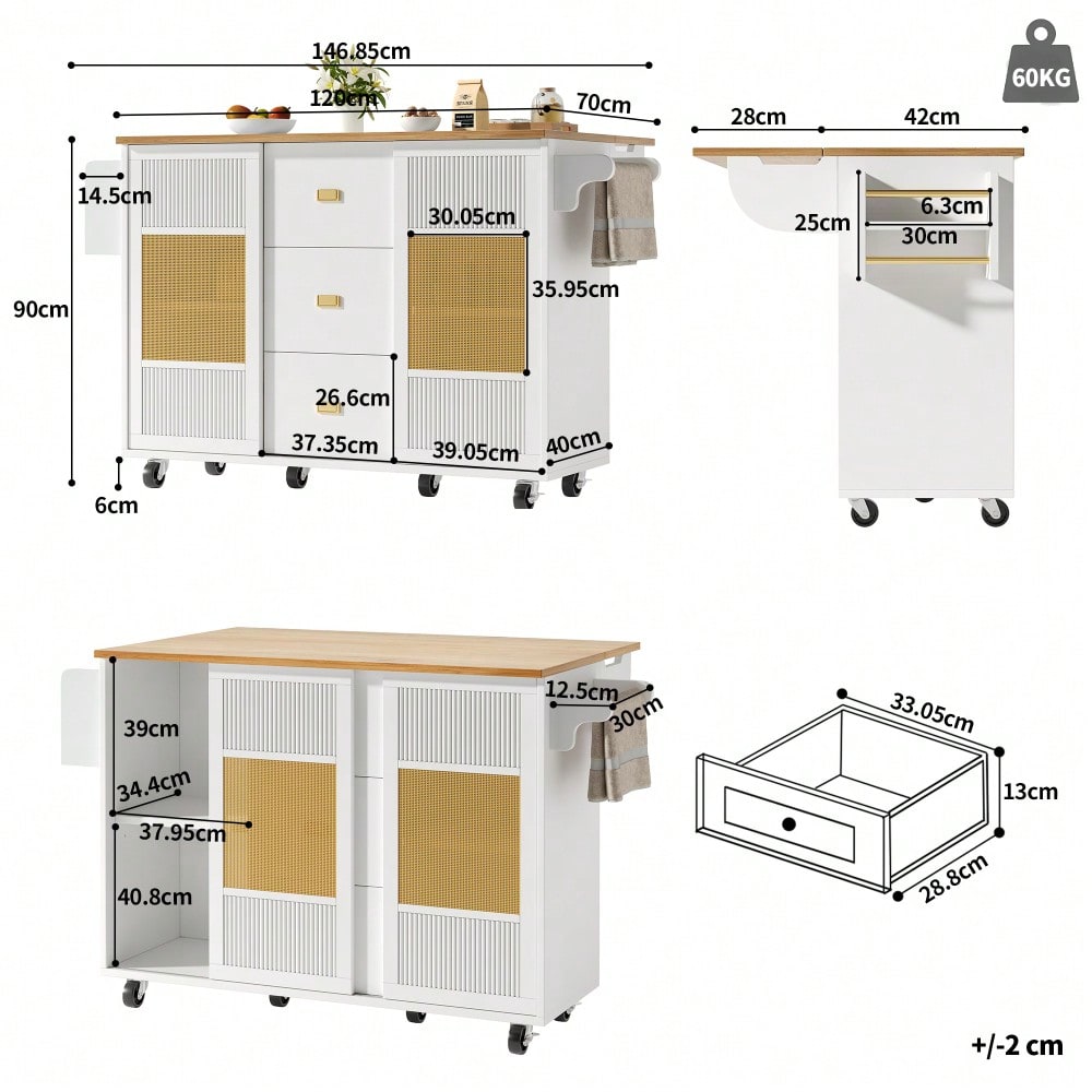 Îlots de rangement et chariots
