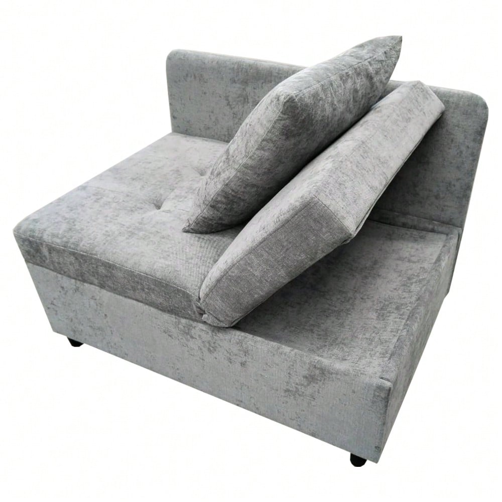 Polsterbett Schlafsofa 3 in 1 Multifunktions-Schlafsofa, Leinenstoffsofa mit verstellbarer Rückenlehne, Liegesofa für kleine Räume