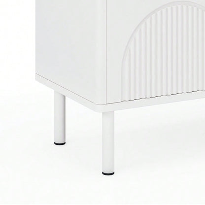 Modernes TV-Lowboard 180cm mit Stauraum, matte Oberfläche & Kabelmanagement – minimalistisches Design für Wohnzimmer, Schlafzimmer oder Flur