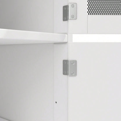 Kücheninsel, Esszimmerwagen mit Arbeitsplatte, Buffetschrank, Esszimmerwagen mit Holzmaserung, seitlicher Handtuchhalter, dreidimensionale Schranktüren mit Rollen, verstellbare Trennwände, weiß