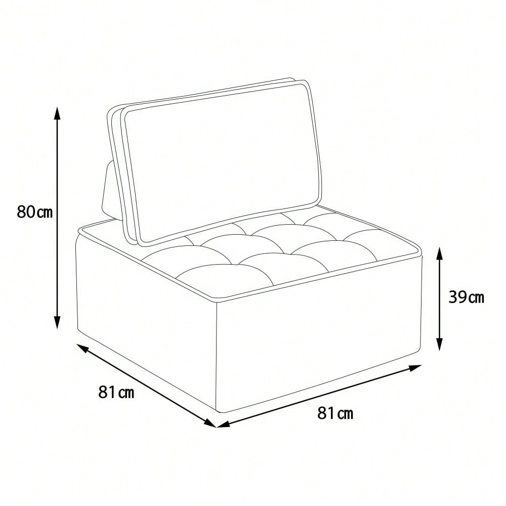 Einzelsofa, Kleine Sitzgarnitur,Wohnzimmer-Sessel,Sitzsack,Sofa für Schlafzimmer, Gästezimmer oder Kinderzimmer