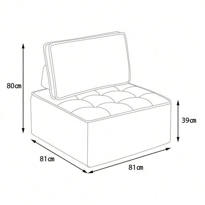 Einzelsofa, Kleine Sitzgarnitur,Wohnzimmer-Sessel,Sitzsack,Sofa für Schlafzimmer, Gästezimmer oder Kinderzimmer