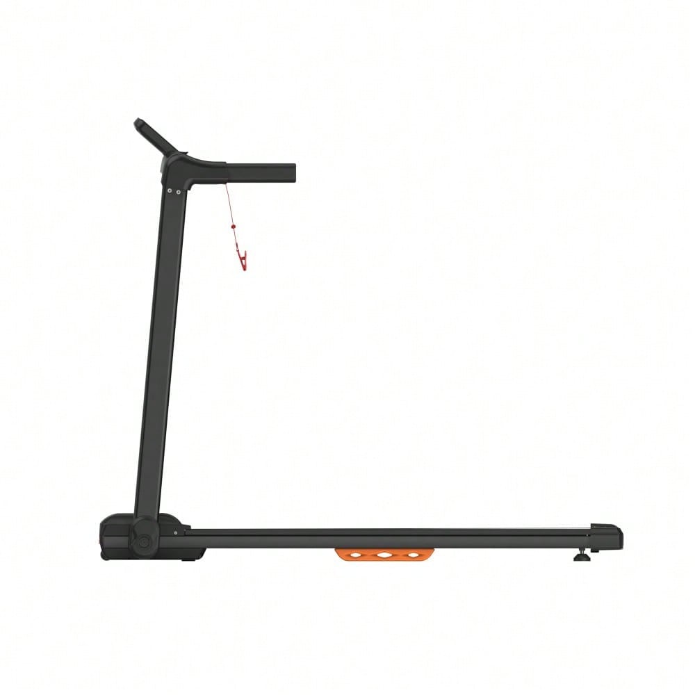 Laufband für Zuhause, Laufband klappbar, Treadmill bis 12 km/h, max. 120kg, Tablethalterung,    App kompatibel, LED
