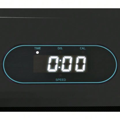 2 in 1 Laufband für zuhause, Laufband mit Fernbedienun 1-6 km/h Geschwindigkeit mit  LED-Display & Bluetooth Lautsprecher&Telefonhalterung,Laufband für Zuhause & Büro, Leicht zu Falten,Montagefre