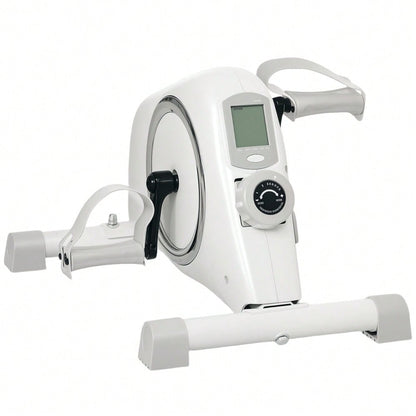 SPORTNOW Pedaltrainer Mini Heimtrainer für Senioren mit 8 verstellbarem Magnetwiderstand & LCD-Display Arm- und Beintrainer Fitnessbike für zuhause Trainingsgerät