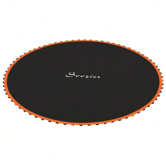 SPORTNOW Trampolin-Matte, Runde Sprungplane, Polypropylen, Orange