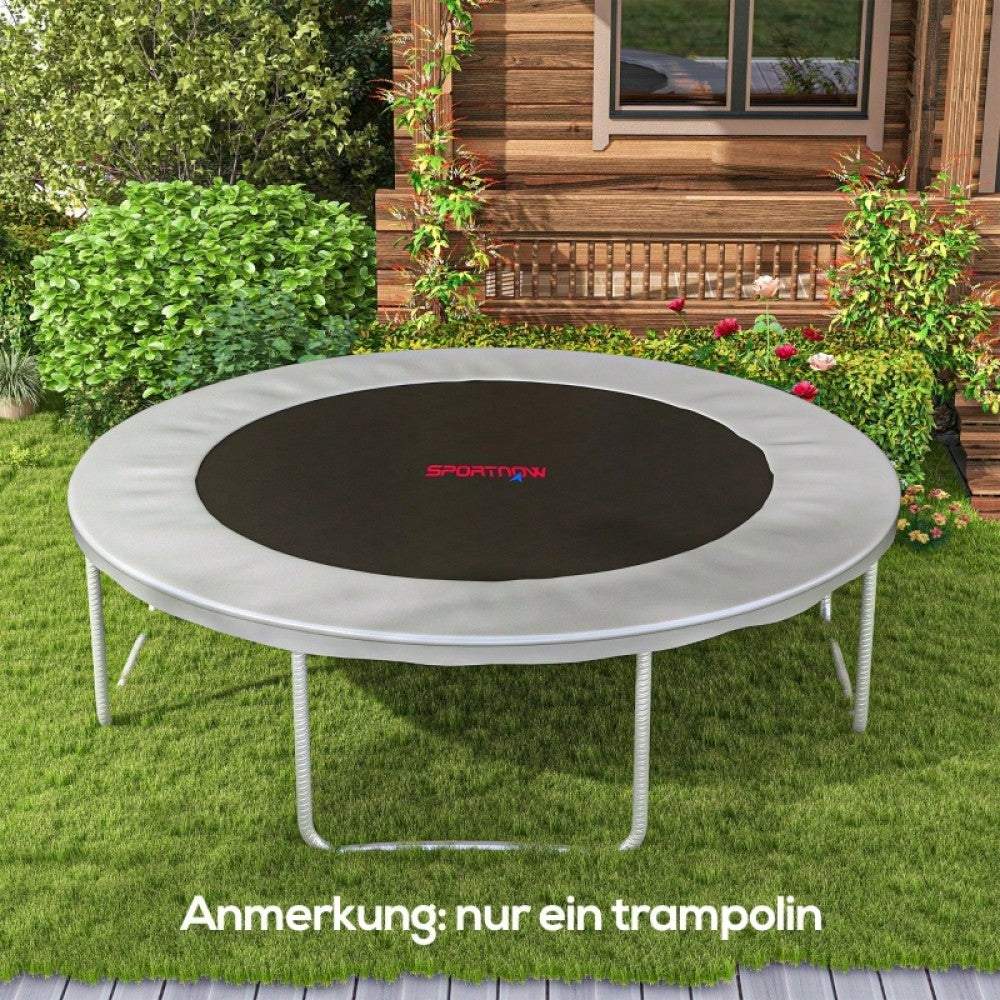 SPORTNOW Trampolin-Matte, Runde Sprungplane, Polypropylen, Orange