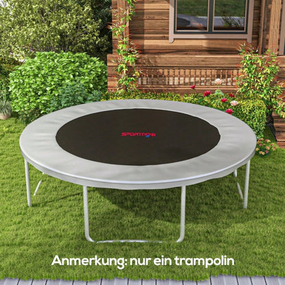 SPORTNOW Trampolin-Matte, Runde Sprungplane, Polypropylen, Orange