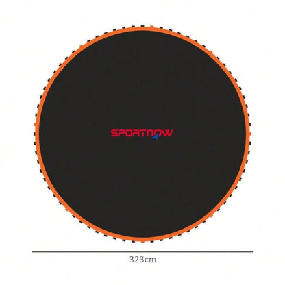 SPORTNOW Trampolin-Matte, Runde Sprungplane, Polypropylen, Orange
