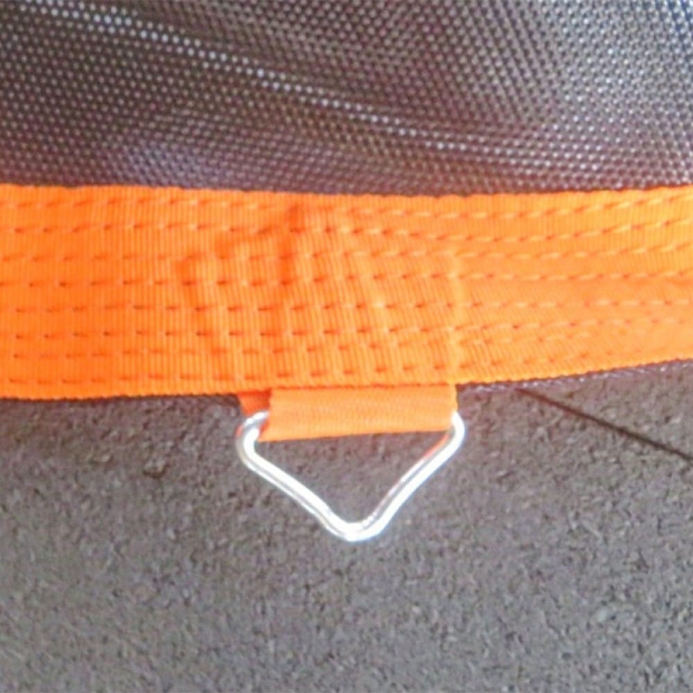 SPORTNOW Trampolin-Matte, Runde Sprungplane, Polypropylen, Orange