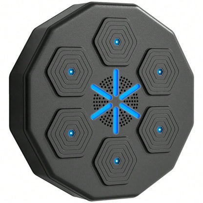 SPORTNOW Elektronische Bluetooth Boxmaschine mit Musik und LED, wandmontiertes Smart Boxziel für Erwachsene, ideal für Heimübungen