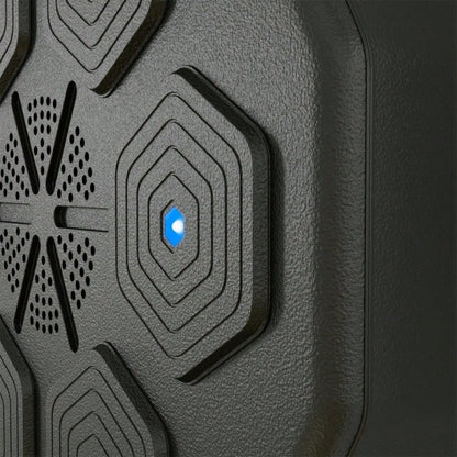 SPORTNOW Elektronische Bluetooth Boxmaschine mit Musik und LED, wandmontiertes Smart Boxziel für Erwachsene, ideal für Heimübungen