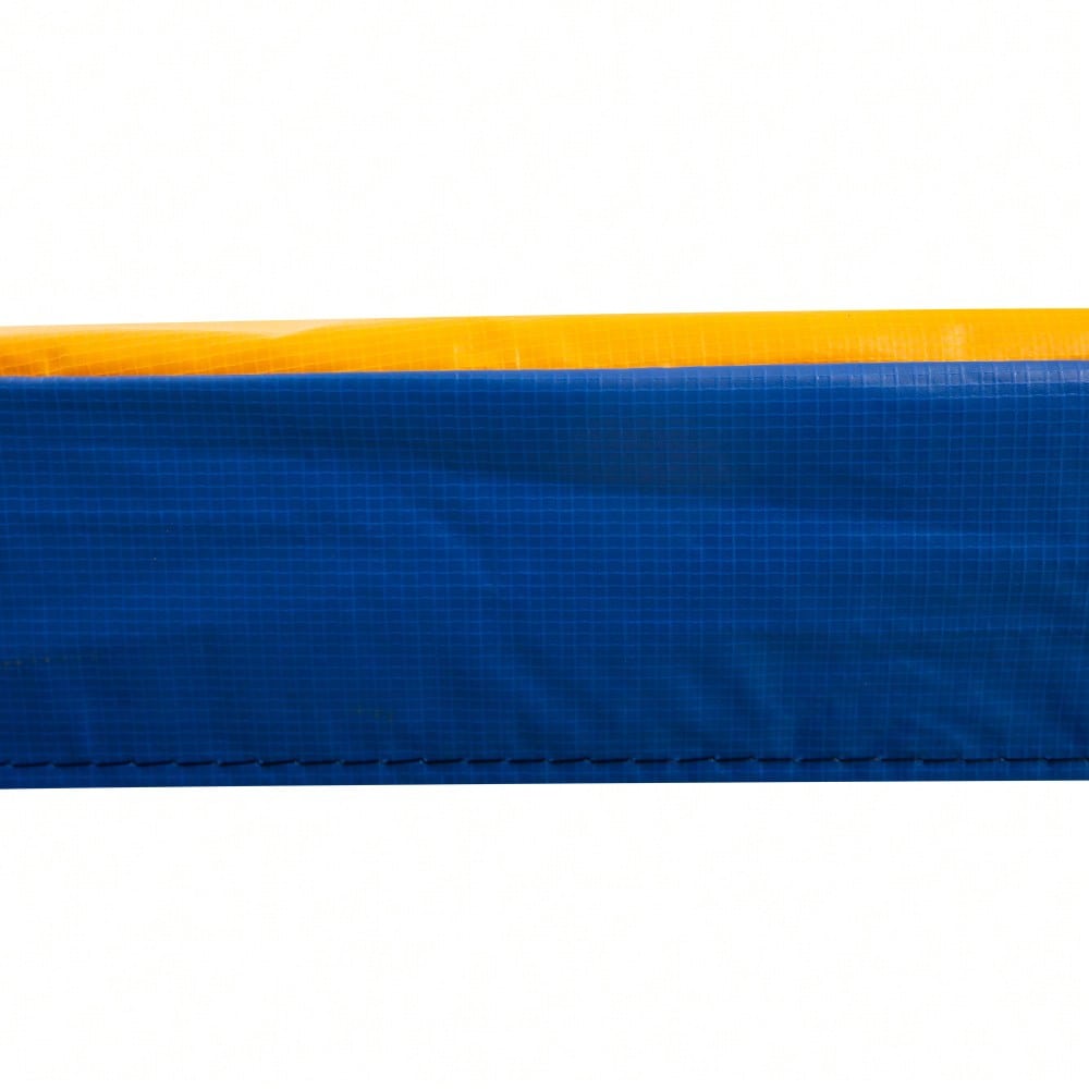 HOMCOM Trampolin Zubehör Set für Ø 305cm 8ft-15ft, Randabdeckung, Sicherheitsnetz, Wetterplane, Leiter, bunt