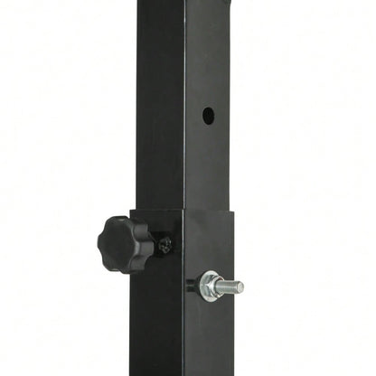HOMCOM höhenverstellbarer Basketballkorb 260-310 cm mit Rollen und Standfuß für Garten & Sportplatz