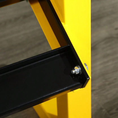 SPORTNOW Hantelständer für Kurzhanteln, 2-fach Höhenverstellbar, Bis 270 kg Belastbar, Stabiler Stahlrahmen, Für Home Gym Krafttraining