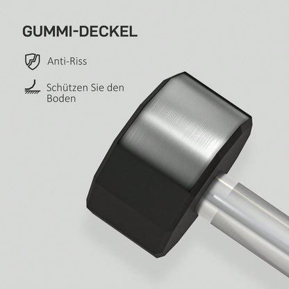 SPORTNOW Kurzhantel Set 20kg 2er-Set, Mit rutschfesten Griffen & Metall-Gewichten, Für Krafttraining, Home Gym & Fitness (Schwarz)