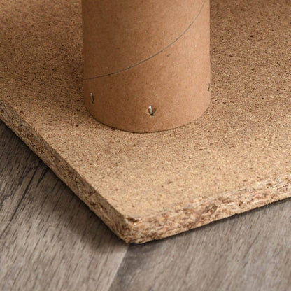 PawHut 4-stufige Haustiertreppe mit abnehmbarem Plüschbezug, Hunderampe & Katzentreppe aus Spanplatte, beige, 60x35x44 cm