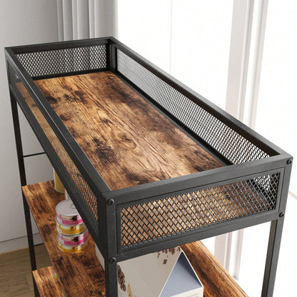 PawHut 2-in-1 Katzenklo Schrank mit Kratzbaum & 3 Regalen | Katzenmöbel mit Klapptür & Kratzpfosten, platzsparendes Katzenhaus für Katzen bis 6 kg | 80x48x152 cm (LxBxH), Rustikal-Braun
