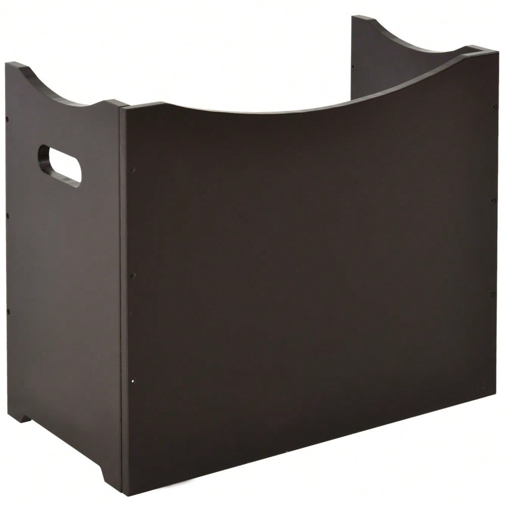 PawHut Höhenverstellbare Futterstation für Hunde & Katzen | Ergonomischer Hundenapf-Ständer mit Edelstahlschüsseln | Aus MDF, höhenverstellbar, 54x31.5x47 cm, dunkelbraun