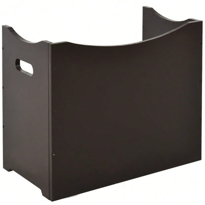 PawHut Höhenverstellbare Futterstation für Hunde & Katzen | Ergonomischer Hundenapf-Ständer mit Edelstahlschüsseln | Aus MDF, höhenverstellbar, 54x31.5x47 cm, dunkelbraun