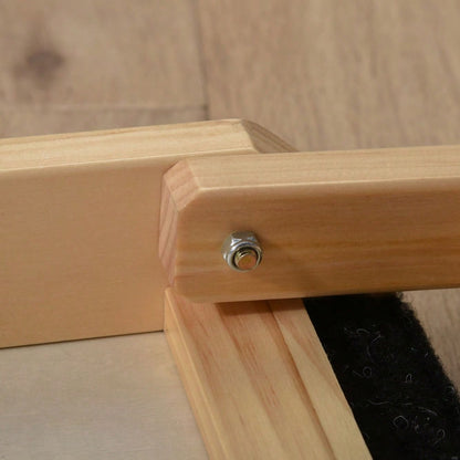 PawHut Verstellbare Hunderampe mit rutschfestem Teppich | Haustierrampe aus Kiefernholz für Auto, Couch & Bett | Anti-Rutsch Oberfläche für Hunde & Katzen bis XX kg, 90x40x61 cm