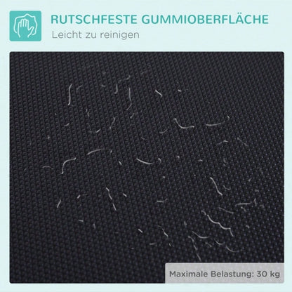 PawHut Klappbarer Trimmtisch für Hunde & Katzen | Tierpflegetisch & Schertisch aus Metall | Höhenverstellbarer Pflegetisch, 81x48,5x80 cm, Schwarz