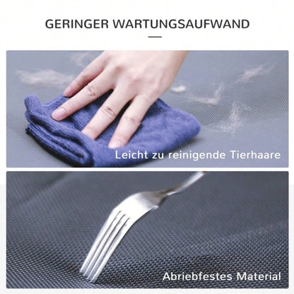 Faltbares Hundebett Outdoor – Klappbare Hundeliege & Katzenbett für drinnen und draußen, grau, 59 x 46 x 15 cm (LxBxH) – von PawHut
