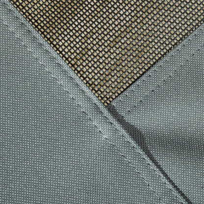 PawHut Outdoor Hundebett mit Dach, erhöhte & atmungsaktive Liege aus Taftstoff für Hunde, grau, 76x61x73 cm