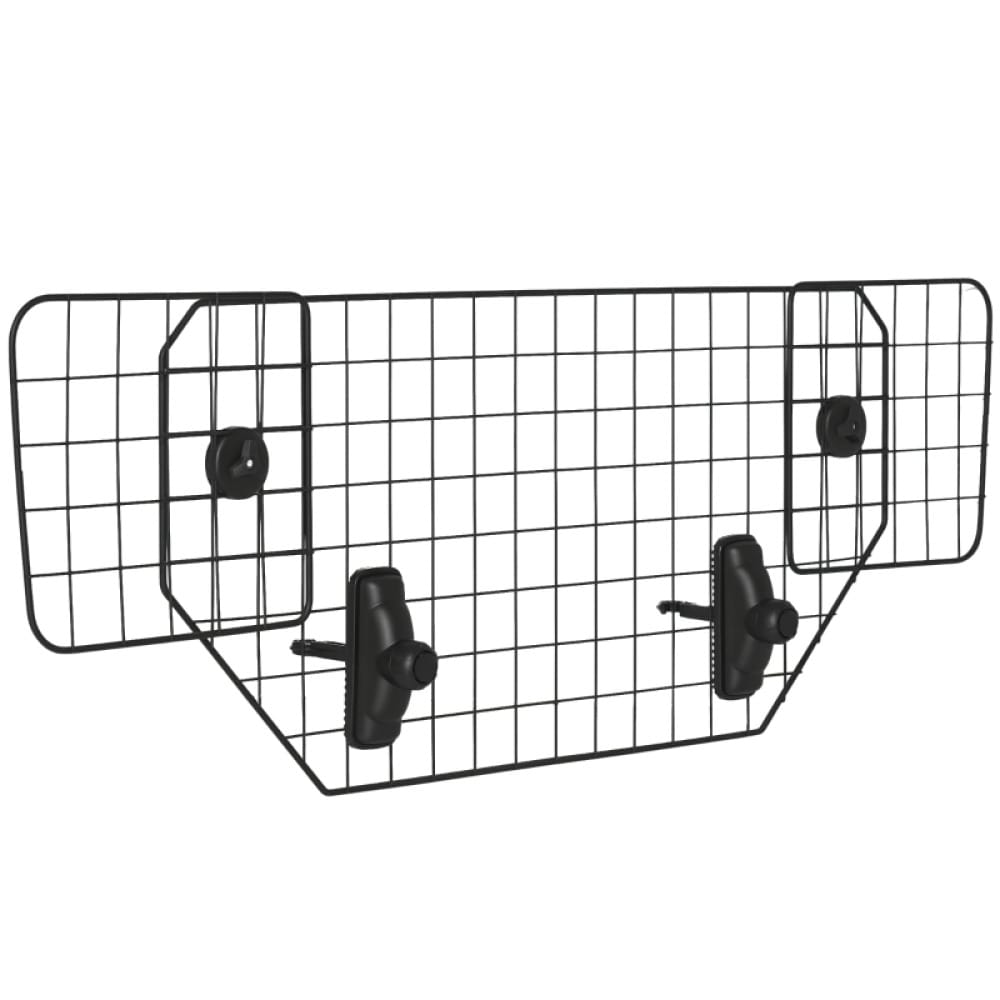 Hundegitter Auto Universal für Kofferraum, verstellbar 90-120 cm, robustes Metall-TrennGitter als Schutzgitter für Hunde im Auto - von PawHut