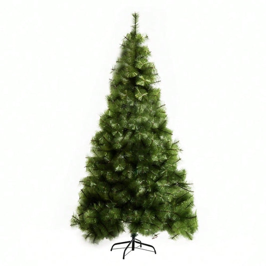 Künstlicher Weihnachtsbaum 210 cm mit 505 Spitzen, inkl. Metallständer, für Innenbereich - Premium Weihnachtsdeko von HOMCOM