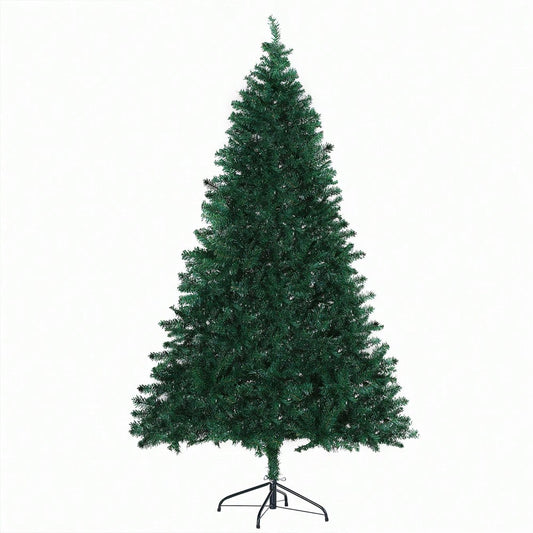 Künstlicher Weihnachtsbaum 180 cm mit 1000 Ästen aus PVC, flammhemmend & schnell aufgebaut, Ø102 cm, ideal für festliche Dekoration - von HOMCOM