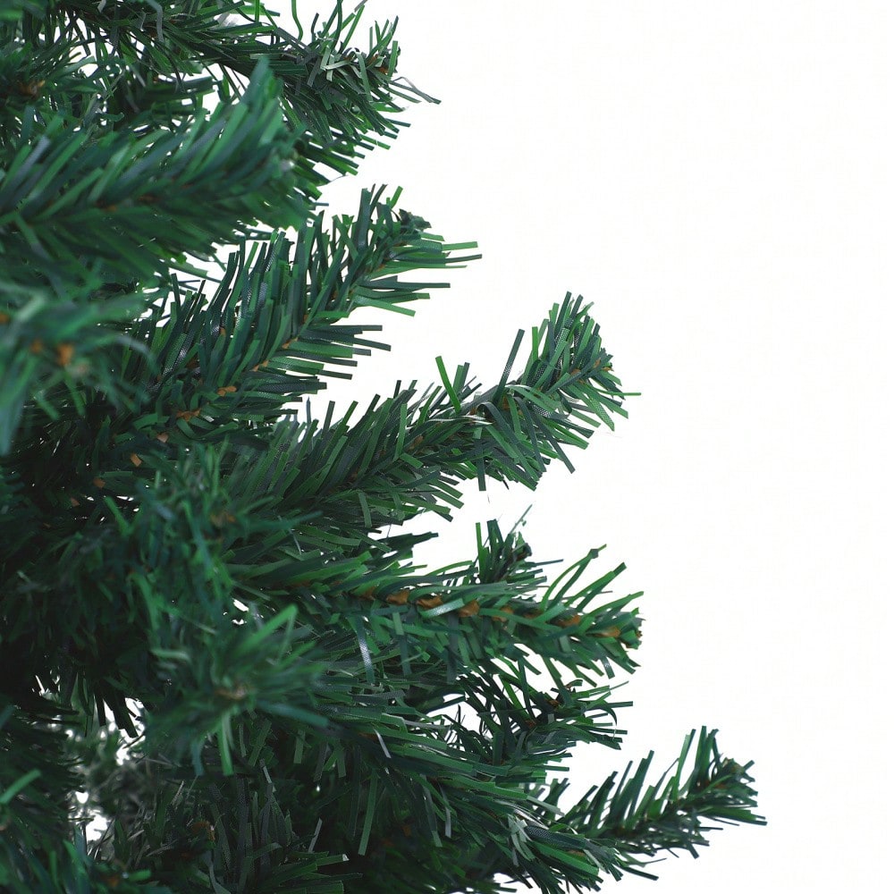 Künstlicher Weihnachtsbaum 180 cm mit 1000 Ästen aus PVC, flammhemmend & schnell aufgebaut, Ø102 cm, ideal für festliche Dekoration - von HOMCOM