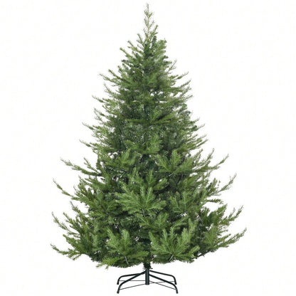 Künstlicher Weihnachtsbaum 180 cm mit 1942 Astspitzen & dichten Zweigen, natürlich aussehend, für festliche Dekoration, grün - von HOMCOM
