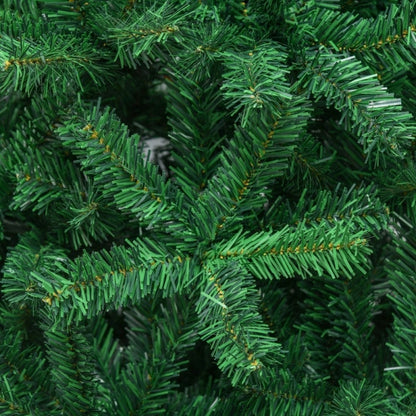 HOMCOM Künstlicher Weihnachtsbaum 180 cm | Christbaum mit 1000 Zweigen | inkl. Metall-Standfuß | PVC, Grün, Ø 120 cm