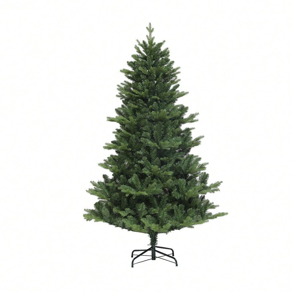 HOMCOM Künstlicher Weihnachtsbaum 180 cm mit 818 Spitzen & Schnellaufbau-System | Christbaum inkl. Stahlständer | Für Indoor Weihnachtsdeko