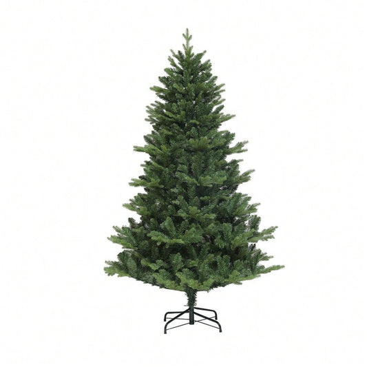 HOMCOM Künstlicher Weihnachtsbaum 180 cm mit 818 Spitzen & Schnellaufbau-System | Christbaum inkl. Stahlständer | Für Indoor Weihnachtsdeko