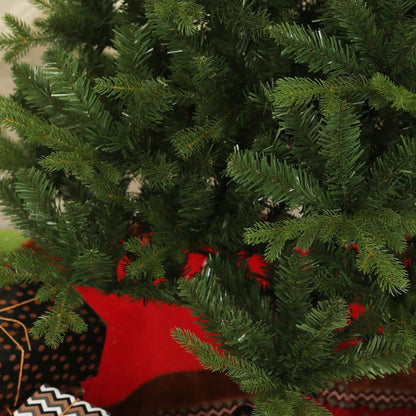 HOMCOM Künstlicher Weihnachtsbaum 180 cm mit 818 Spitzen & Schnellaufbau-System | Christbaum inkl. Stahlständer | Für Indoor Weihnachtsdeko