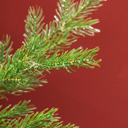 HOMCOM Künstlicher Weihnachtsbaum 180 cm mit 1942 Spitzen | Extrem naturgetreuer Christbaum mit dichten Zweigen | Inkl. Ständer, Grün
