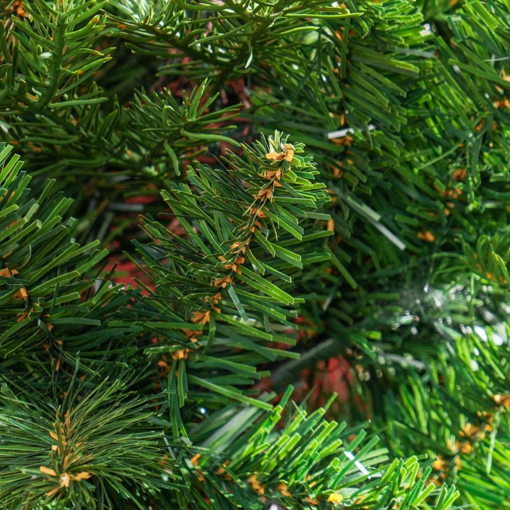 HOMCOM Künstlicher Weihnachtsbaum 180 cm mit 1942 Spitzen | Extrem naturgetreuer Christbaum mit dichten Zweigen | Inkl. Ständer, Grün