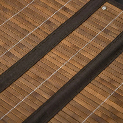 Bambus Wäschekorb 100-Liter mit Deckel, Griff & 2 Wäschesäcken, für Badezimmer - von HOMCOM