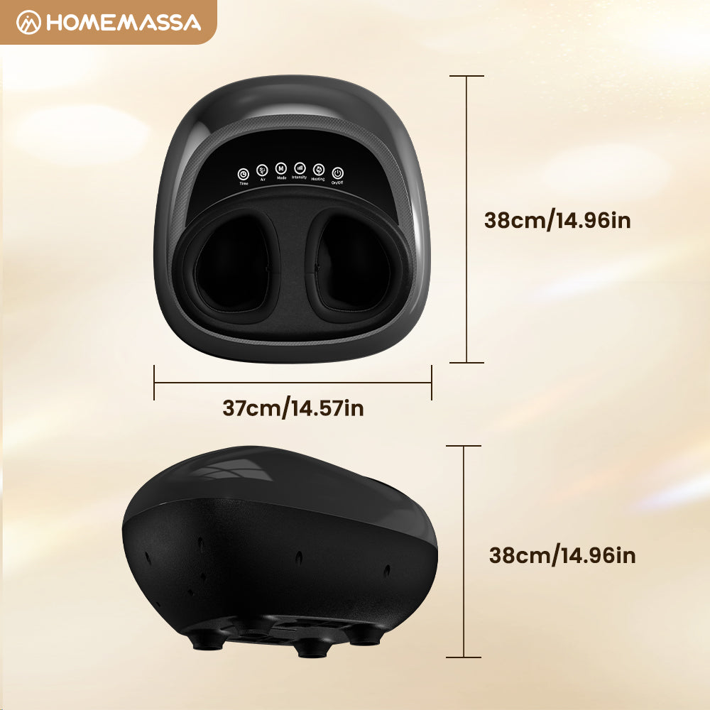 Intelligent Full Body Foot Massager with Temperature and Strength Settings