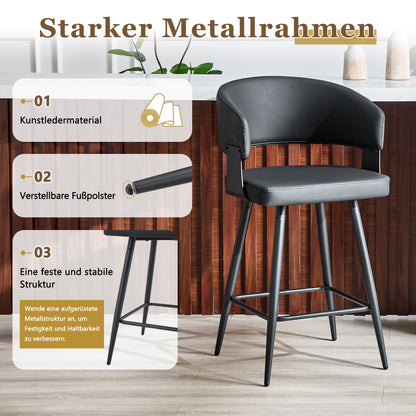 Moderner gepolsterter Esszimmerstuhl mit Rückenlehne und Armlehnen, minimalistischer Restaurantstuhl für Zuhause, Küche, Hotel, Ausstellungsraum, Mid-Century-Stil