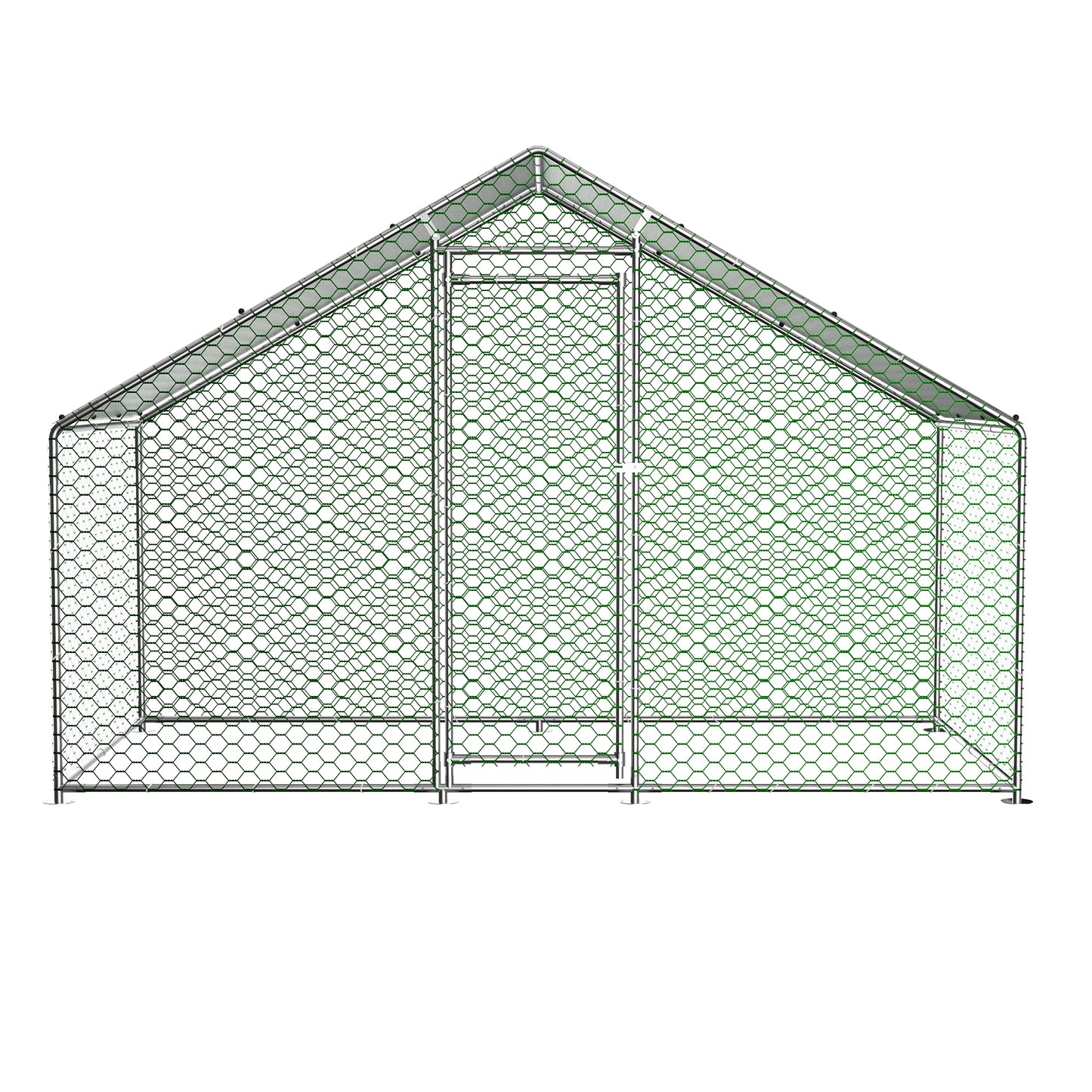 Waterproof Chicken Coop and Run with Safety Lock