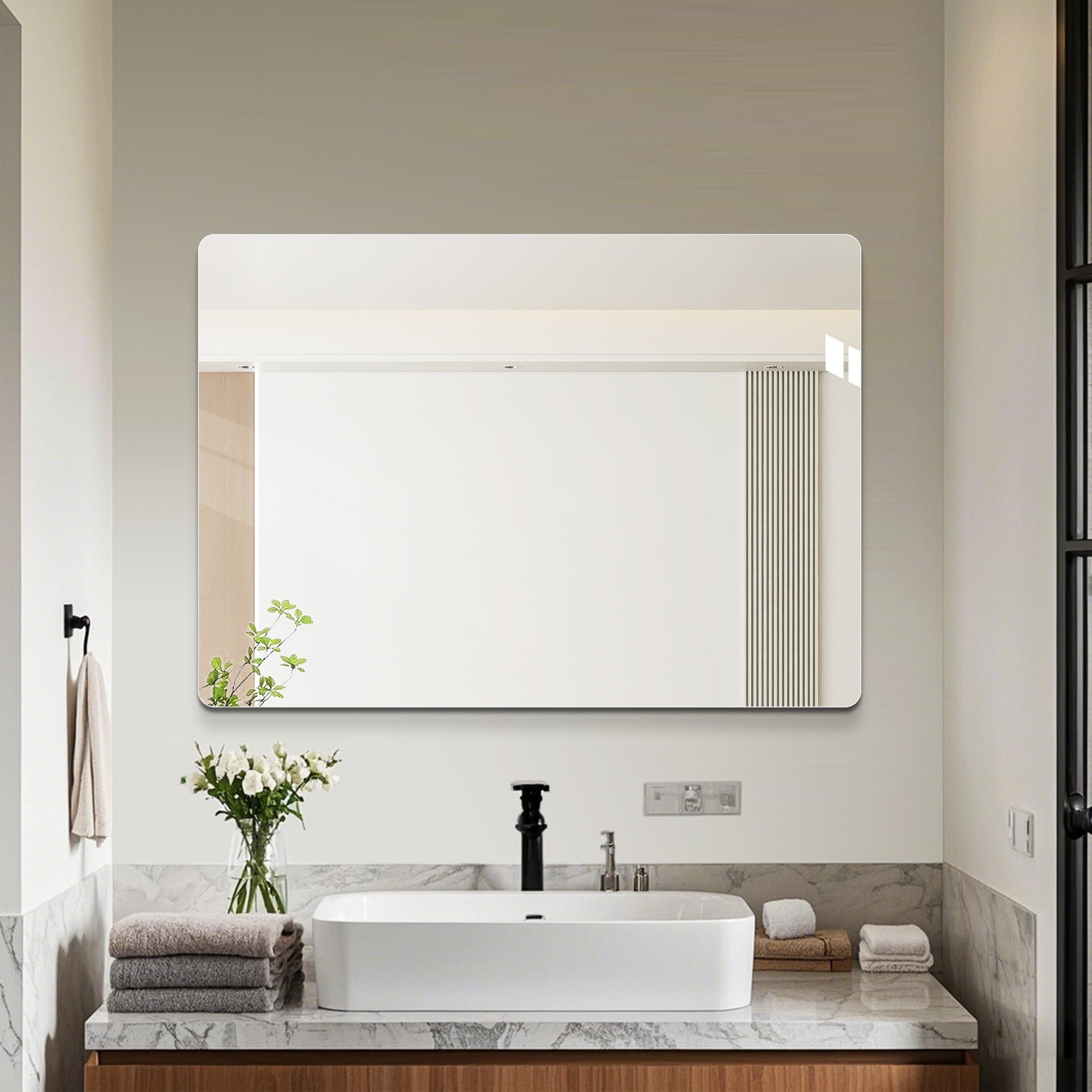50*70CM Bathroom Vanity Mirror , Wall-Mounted Mirror for Bathroom Mirror
