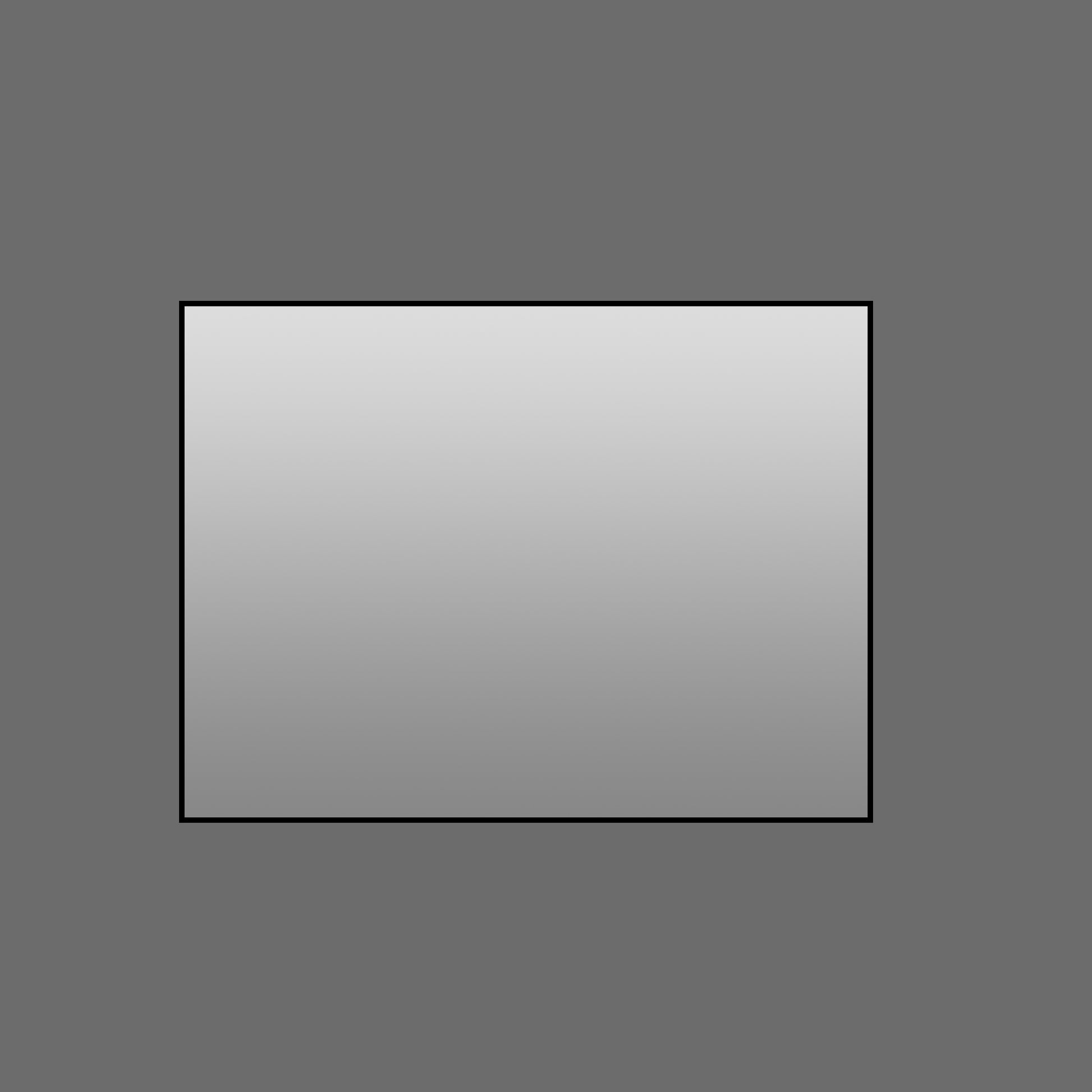 60x80cm Badezimmerspiegel mit Schwarzem Aluminiumrahmen, Kupferfreier HD-Wandspiegel, Horizontal & Vertikal montierbar, Für Bad, Flur und Ankleidezimmer