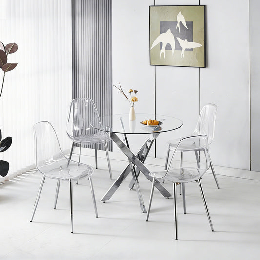 1+4 for 5pcs dining set,1table+4chair