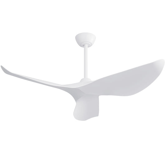 38-Zoll  (96.5cm) Deckenventilator ohne Beleuchtung , Moderner Innen-/Außenventilator mit DC-Motor und Fernbedienung für Schlafzimmer, Wohnzimmer & mehr