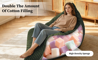 DDY-LVSE Oversized Convertible Bean Bag Chair – Your Cozy Spot for Relaxation & Family Time